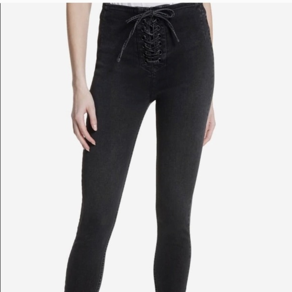 Free People Pants - Free People Lace-up Leggings